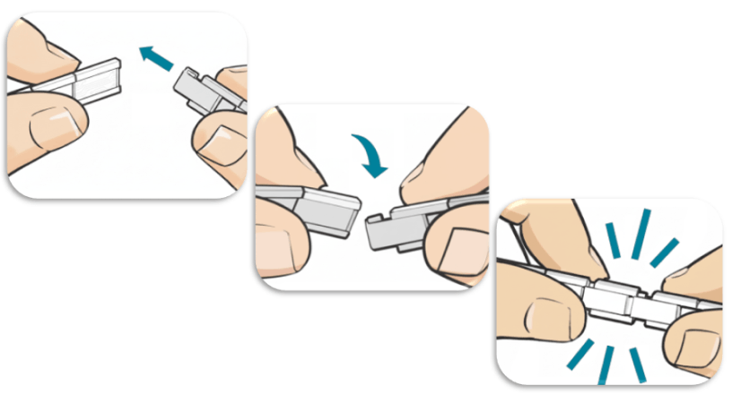 Changement d'un maillon