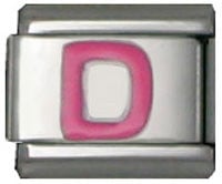Lettre D rose 2