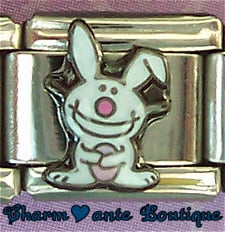 Lapin de Pâques blanc