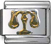 Signe du zodiaque - Dorée - Balance