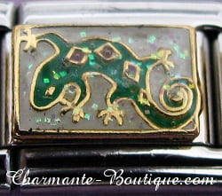 Lézard vert scintillant