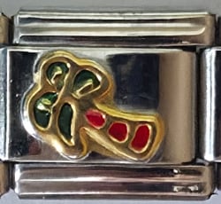 Palmier vert et rouge