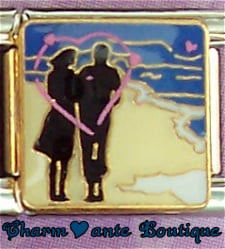 Couple sur une plage