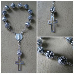 Dizainier - Roses argentées